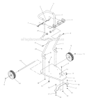 Page A Diagram and Parts List for 1279-3  Briggs and Stratton Pressure Washer